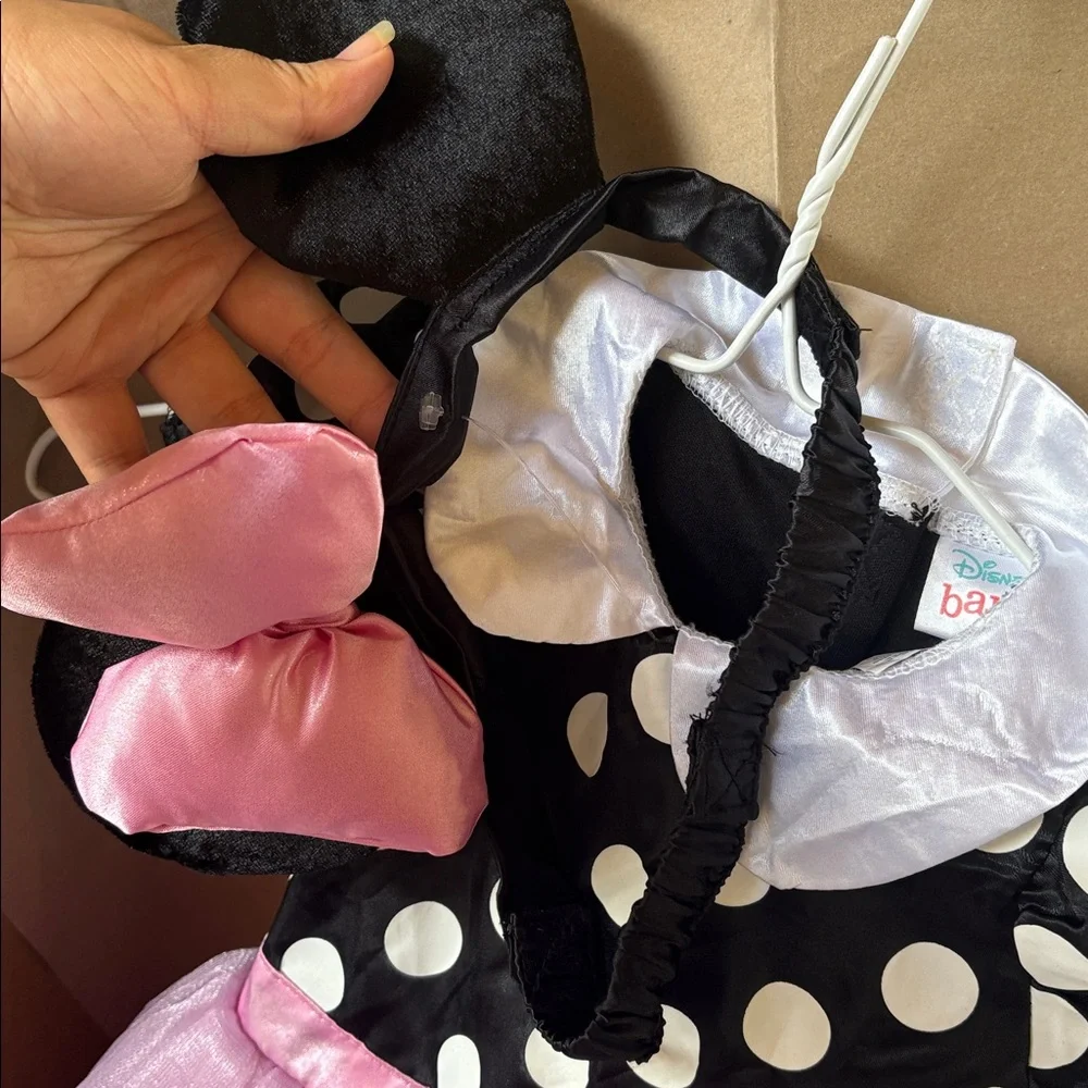 Disney Baby Pink Minnie Mouse Dress - Picture 4 of 8